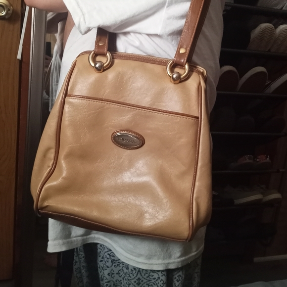 Vintage '80s Capezio Brown leather purse - Picture 6 of 6